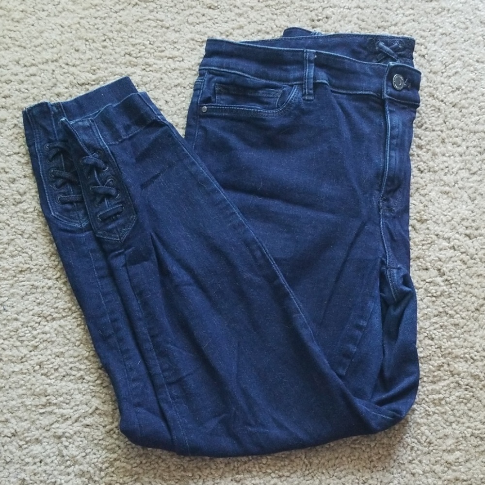 White House Black Market Crop Jeans